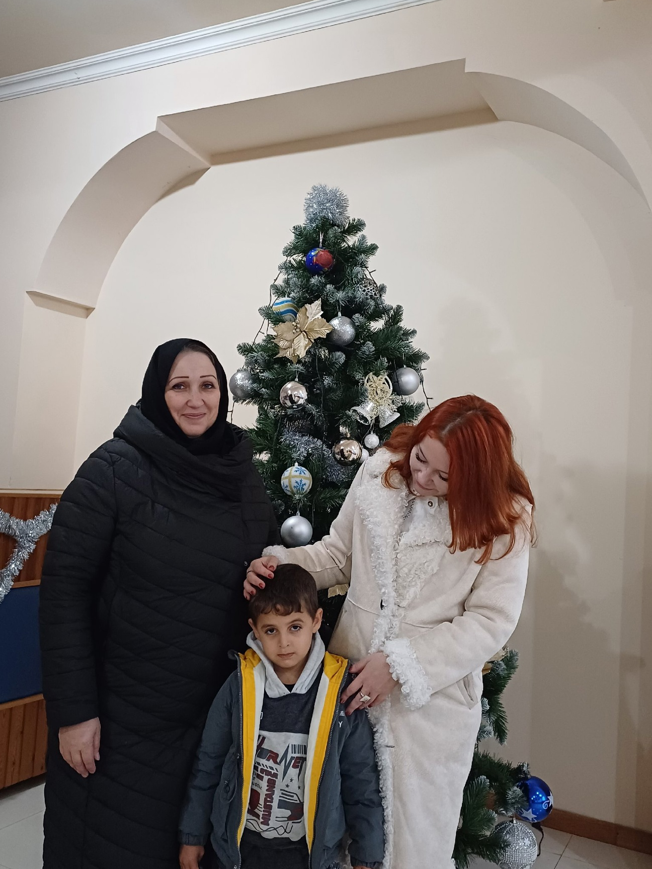 Уполномоченный навестила детей прибывших из Палестины